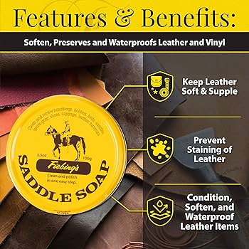 Tanned Leather – Saddle Soap Saphir Saddle Soap – Saphir Médaille d'Or Shop